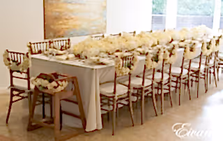 image of a wedding table setting